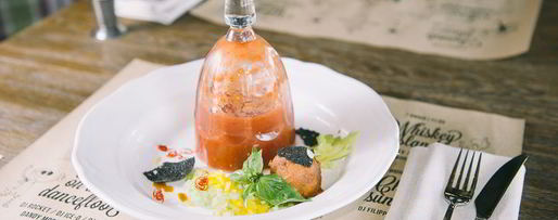 Шаг 12: гаспачо с сорбетом из томатов