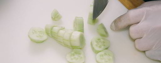 Шаг 3: гаспачо с сорбетом из томатов