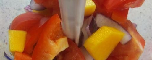 Шаг 1: гаспачо с тыквой