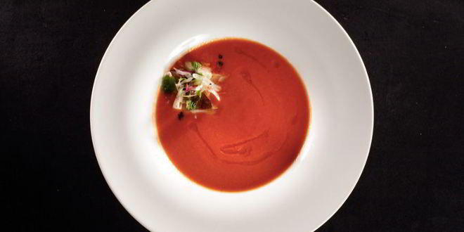 Рецепт гаспачо томатного с фенхелем