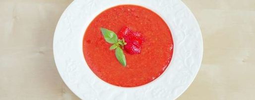 Шаг 9: холодного клубничного гаспачо