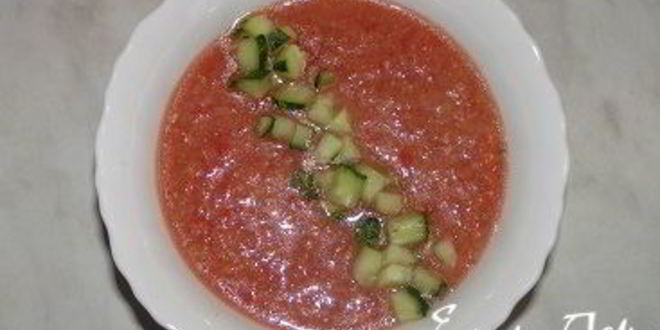 Рецепт холодного летнего супа гаспачо