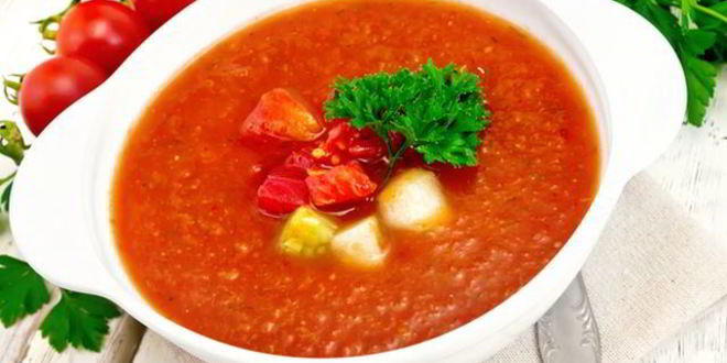 Рецепт классического гаспачо
