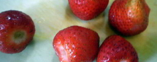 Шаг 1: клубнично-томатного гаспачо