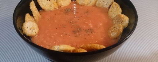 Шаг 8: острого гаспачо с кабачком