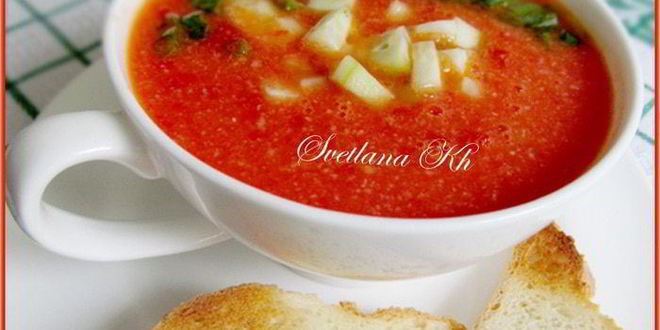 Рецепт пикантного гаспачо