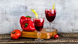 Рецепт Смузей Свекольный гаспачо