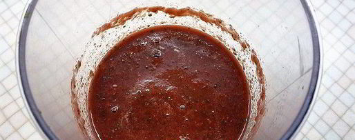 Шаг 4: вишнева-малинового гаспачо