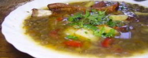 Шаг 5: чечевично-горохового суп