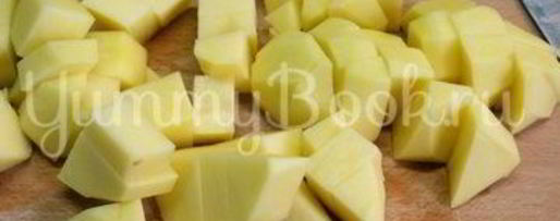 Шаг 1: горохова-грибного суп