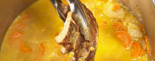 Шаг 10: горохового крема-супа со сливками