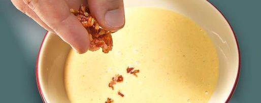 Шаг 14: горохового крема-супа со сливками