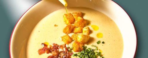 Шаг 17: горохового крема-супа со сливками