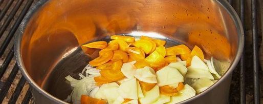 Шаг 4: горохового крема-супа со сливками