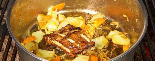 Шаг 6: горохового крема-супа со сливками