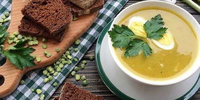 Рецепт горохового крема суп