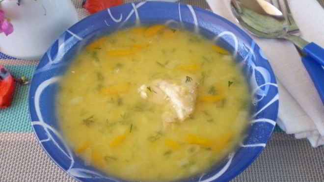 Рецепт Горохового супа без картошки