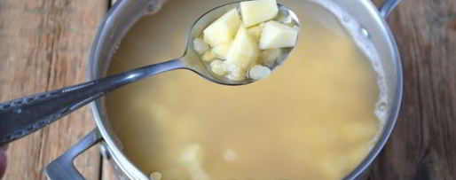 Шаг 6: горохового супа без мяса