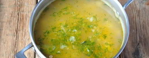 Шаг 8: горохового супа без мяса