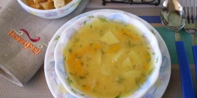 Рецепт горохового супа без замачивания