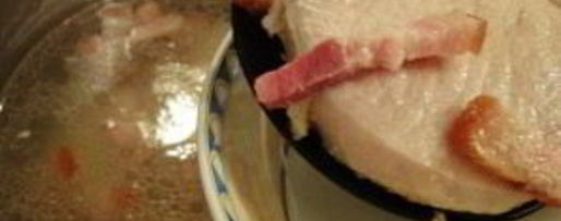 Шаг 2: горохового супа с беконом