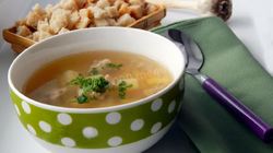 Рецепт Горохового супа с фрикадельками