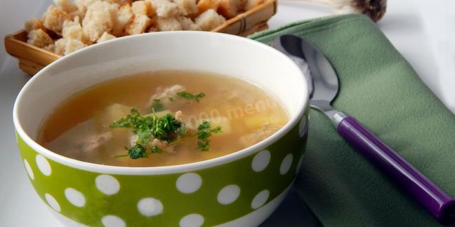 Рецепт горохового супа с фрикадельками