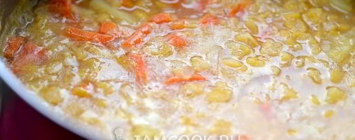 Шаг 9: горохового супа с говядиной