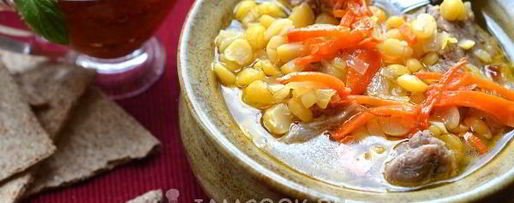 Шаг 10: горохового супа с говядиной