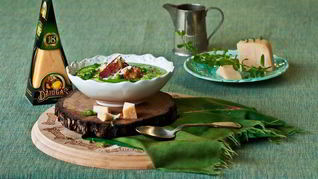 Рецепт Горохового супа с гренками