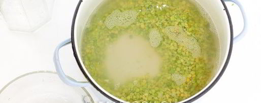 Шаг 4: горохового супа с копченой колбасой