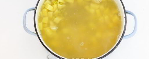 Шаг 8: горохового супа с копченой колбасой