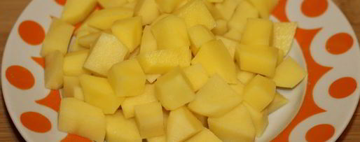 Шаг 4: горохового супа с копченой курицей