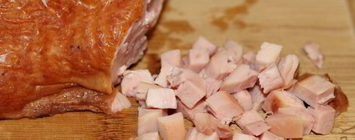 Шаг 6: горохового супа с копченой курицей