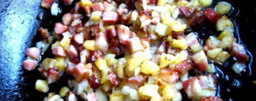 Шаг 12: горохового супа с копченостями и тыквой