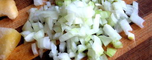 Шаг 5: горохового супа с копченостями и тыквой