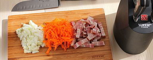 Шаг 4: горохового супа с копченостями