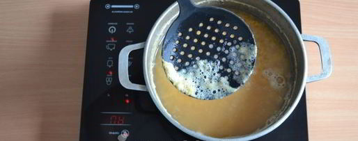 Шаг 4: горохового супа с копченым окорочком