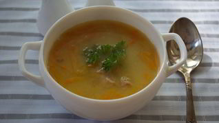 Рецепт Горохового супа с копченым окороком