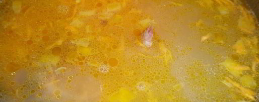 Шаг 4: горохового супа с копчеными ребрышками