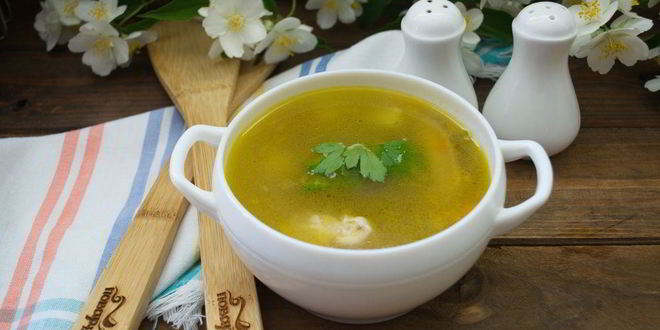 Рецепт горохового супа с куриными крыльями