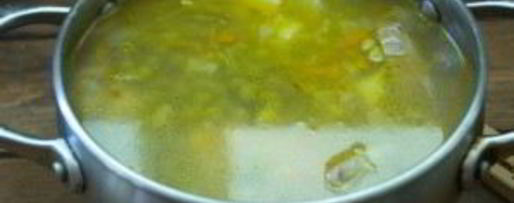 Шаг 7: горохового супа с куриными крыльями