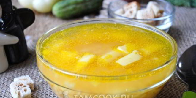 Рецепт горохового супа с курицей