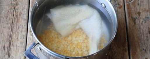 Шаг 7: горохового супа с курицей