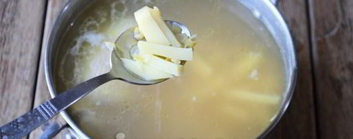 Шаг 11: горохового супа с курицей