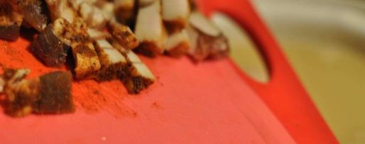 Шаг 2: горохового супа с мясом