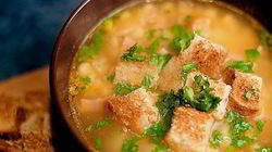 Рецепт Горохового супа с окороком