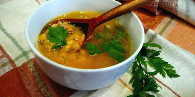 Рецепт горохового супа с тушенкой