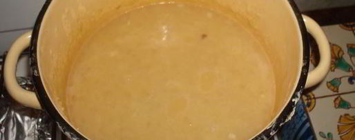 Шаг 13: горохового супа с зеленой фасолью