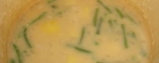 Шаг 17: горохового супа с зеленой фасолью